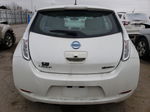 2015 Nissan Leaf S Белый vin: 1N4AZ0CP6FC300321