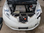 2015 Nissan Leaf S White vin: 1N4AZ0CP6FC300321