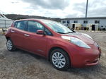 2015 Nissan Leaf S Red vin: 1N4AZ0CP6FC302411