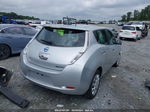 2015 Nissan Leaf S Серебряный vin: 1N4AZ0CP6FC308032