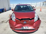 2015 Nissan Leaf S Red vin: 1N4AZ0CP6FC308791