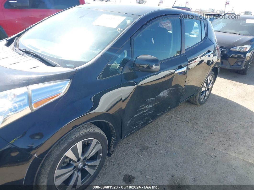 2015 Nissan Leaf Sv Black vin: 1N4AZ0CP6FC311917