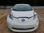 2015 Nissan Leaf S White vin: 1N4AZ0CP6FC314879