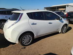 2015 Nissan Leaf S Белый vin: 1N4AZ0CP6FC320360