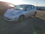 2015 Nissan Leaf S Серебряный vin: 1N4AZ0CP6FC321749