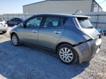 2015 Nissan Leaf S Gray vin: 1N4AZ0CP6FC326448