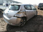 2015 Nissan Leaf S/sv/sl Silver vin: 1N4AZ0CP6FC330709