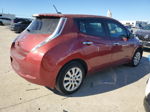 2015 Nissan Leaf S Red vin: 1N4AZ0CP7FC302403