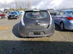 2015 Nissan Leaf S Black vin: 1N4AZ0CP7FC305527