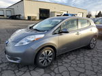 2015 Nissan Leaf S Silver vin: 1N4AZ0CP7FC306029