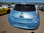 2015 Nissan Leaf S Синий vin: 1N4AZ0CP7FC316043