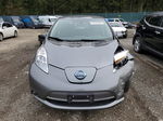 2015 Nissan Leaf S Gray vin: 1N4AZ0CP7FC324773