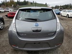 2015 Nissan Leaf S Серый vin: 1N4AZ0CP7FC324773