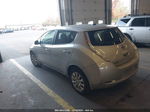 2015 Nissan Leaf S Silver vin: 1N4AZ0CP7FC329679