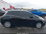 2015 Nissan Leaf S Black vin: 1N4AZ0CP8FC300823