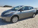 2015 Nissan Leaf S Gray vin: 1N4AZ0CP8FC316861