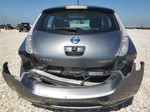 2015 Nissan Leaf S Gray vin: 1N4AZ0CP8FC316861