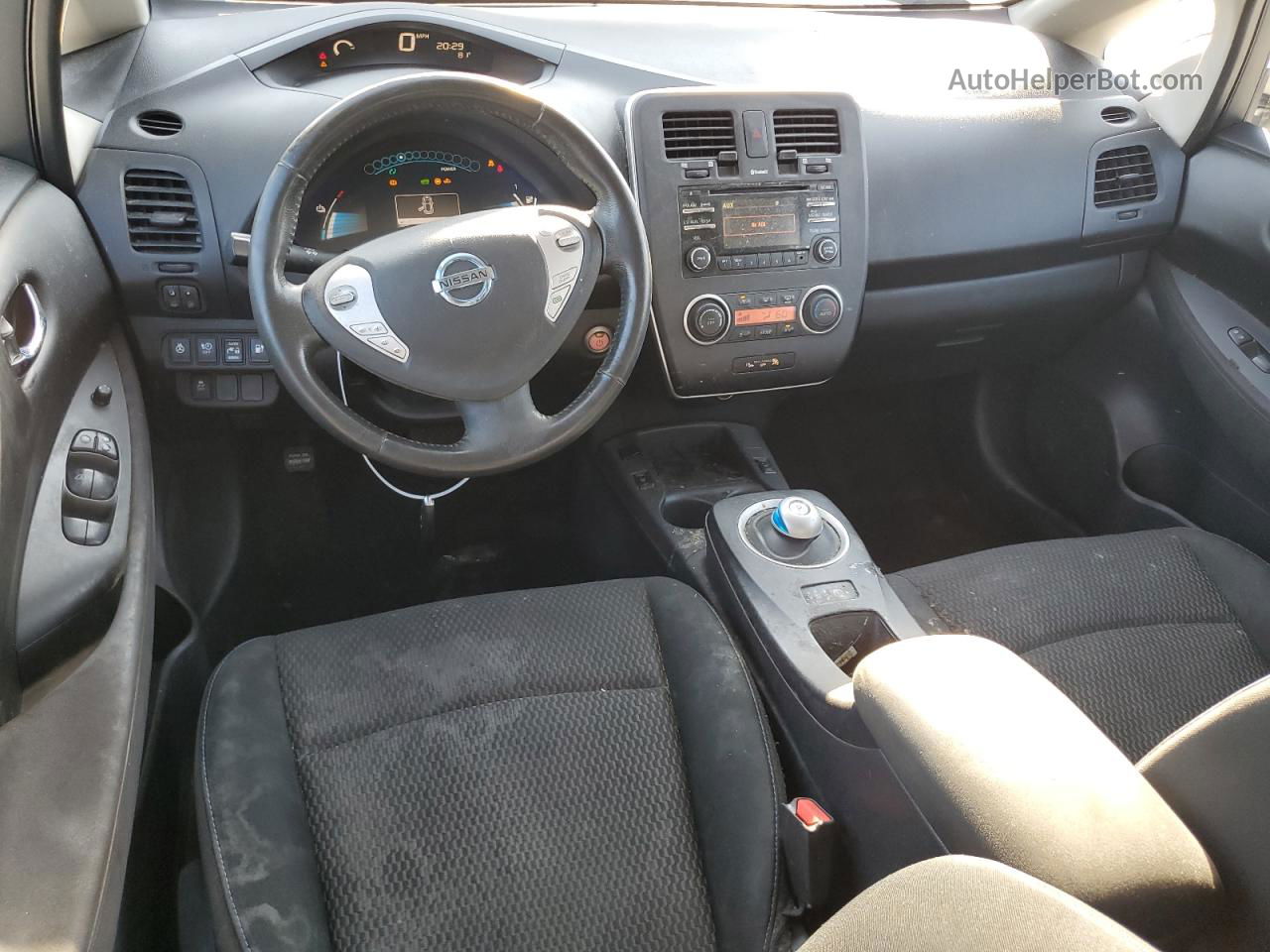 2015 Nissan Leaf S Серебряный vin: 1N4AZ0CP8FC318111