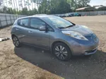 2015 Nissan Leaf S Gray vin: 1N4AZ0CP8FC320103