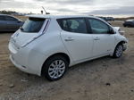 2015 Nissan Leaf S Белый vin: 1N4AZ0CP8FC323891