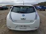 2015 Nissan Leaf S White vin: 1N4AZ0CP8FC323891