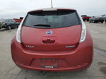 2015 Nissan Leaf S Red vin: 1N4AZ0CP8FC324524