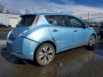 2015 Nissan Leaf S Teal vin: 1N4AZ0CP8FC325480