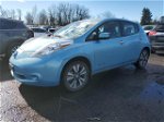 2015 Nissan Leaf S Teal vin: 1N4AZ0CP8FC325480