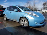 2015 Nissan Leaf S Teal vin: 1N4AZ0CP8FC325480