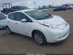 2015 Nissan Leaf S White vin: 1N4AZ0CP8FC329481