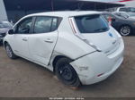 2015 Nissan Leaf S White vin: 1N4AZ0CP8FC329481