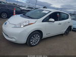 2015 Nissan Leaf S White vin: 1N4AZ0CP8FC329481