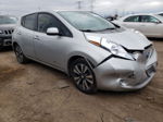 2015 Nissan Leaf S Silver vin: 1N4AZ0CP8FC329674