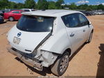 2015 Nissan Leaf S White vin: 1N4AZ0CP8FC329710