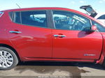 2015 Nissan Leaf S Red vin: 1N4AZ0CP8FC332204