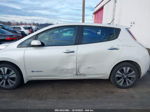 2015 Nissan Leaf Sl White vin: 1N4AZ0CP9FC301558