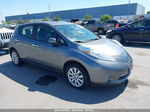 2015 Nissan Leaf S Gray vin: 1N4AZ0CP9FC302337