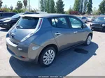 2015 Nissan Leaf S Gray vin: 1N4AZ0CP9FC302337