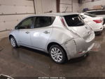 2015 Nissan Leaf S Silver vin: 1N4AZ0CP9FC308994