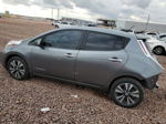 2015 Nissan Leaf S Silver vin: 1N4AZ0CP9FC319963