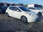 2015 Nissan Leaf Sv Белый vin: 1N4AZ0CP9FC330610