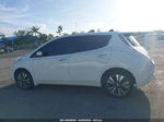 2015 Nissan Leaf Sv Белый vin: 1N4AZ0CP9FC330610