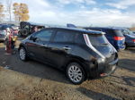 2015 Nissan Leaf S Black vin: 1N4AZ0CP9FC332549