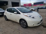 2015 Nissan Leaf S White vin: 1N4AZ0CP9FC333281