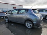 2015 Nissan Leaf S Gray vin: 1N4AZ0CPXFC301214