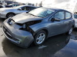 2015 Nissan Leaf S Gray vin: 1N4AZ0CPXFC301214