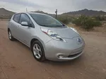 2015 Nissan Leaf S Silver vin: 1N4AZ0CPXFC304887