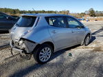 2015 Nissan Leaf S Silver vin: 1N4AZ0CPXFC320443