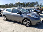 2015 Nissan Leaf S Gray vin: 1N4AZ0CPXFC325156