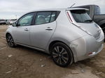 2015 Nissan Leaf S Silver vin: 1N4AZ0CPXFC330714